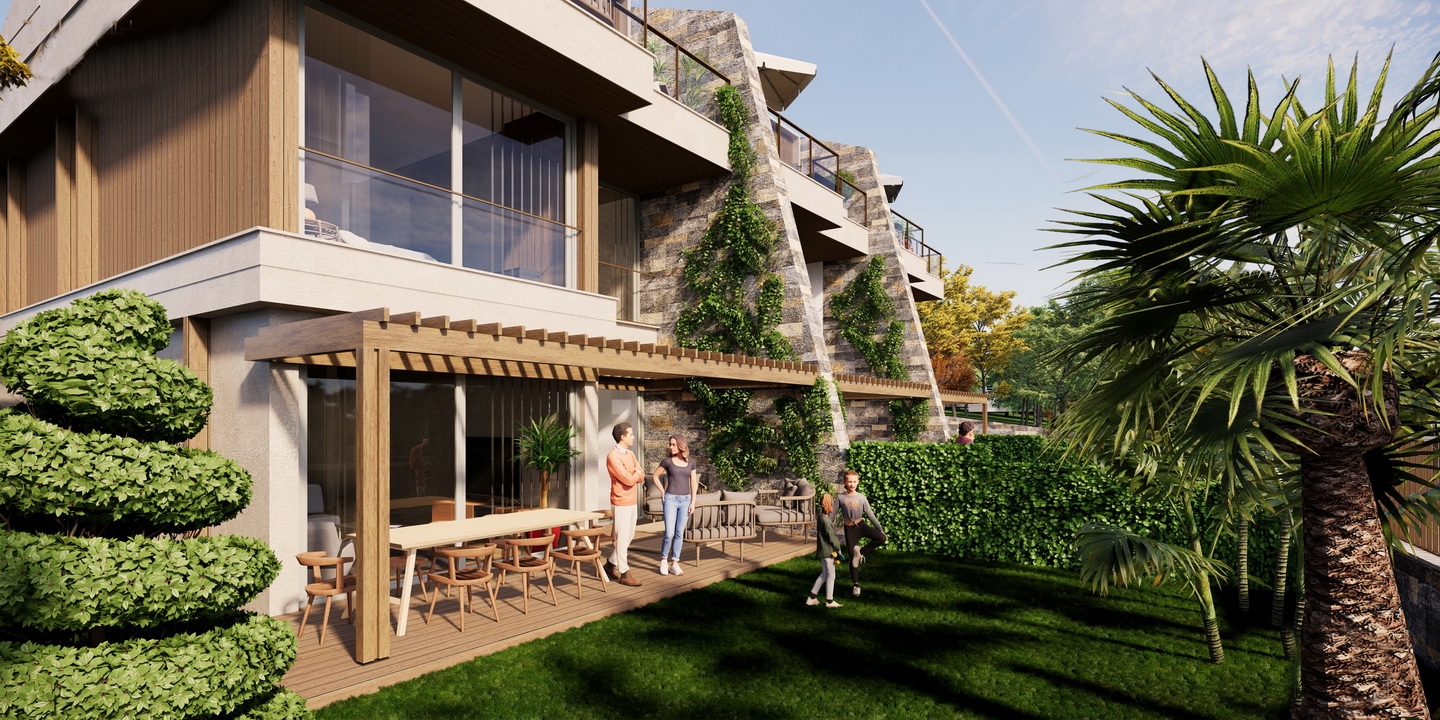 5-Bed Nature View Villas in Zekeriyakoy- Private Garden