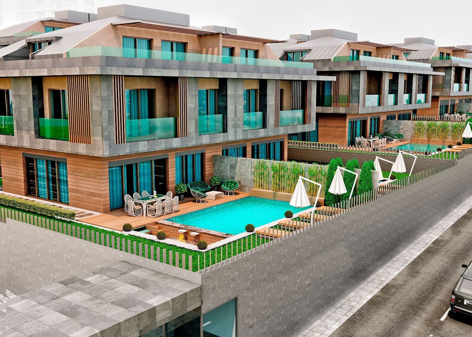 Beylikduzu 5-Bed Villas- Private Gardens