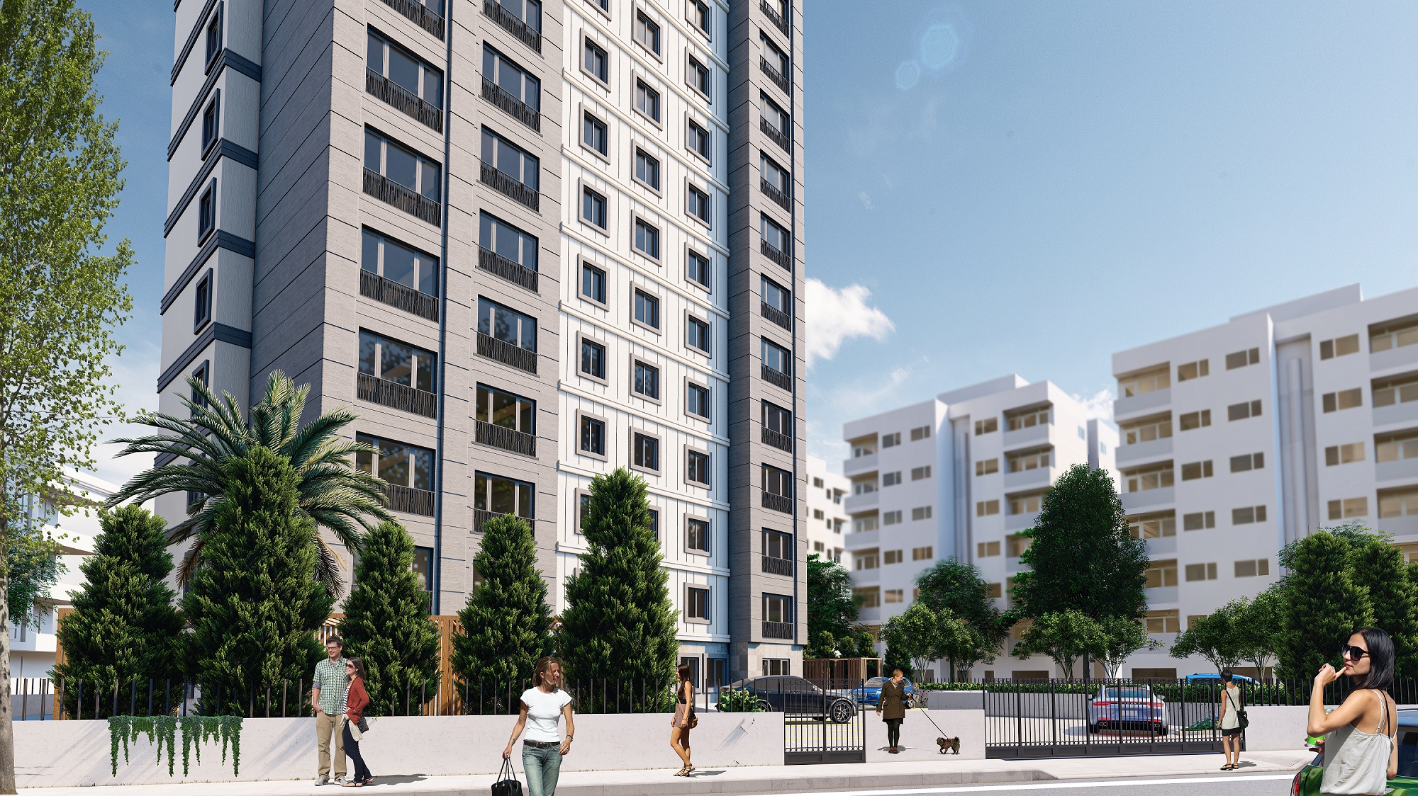 Off-Plan Maltepe Apartments- Walled Complex