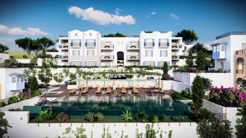 Off-Plan Bodrum Apartments- Modern Complex