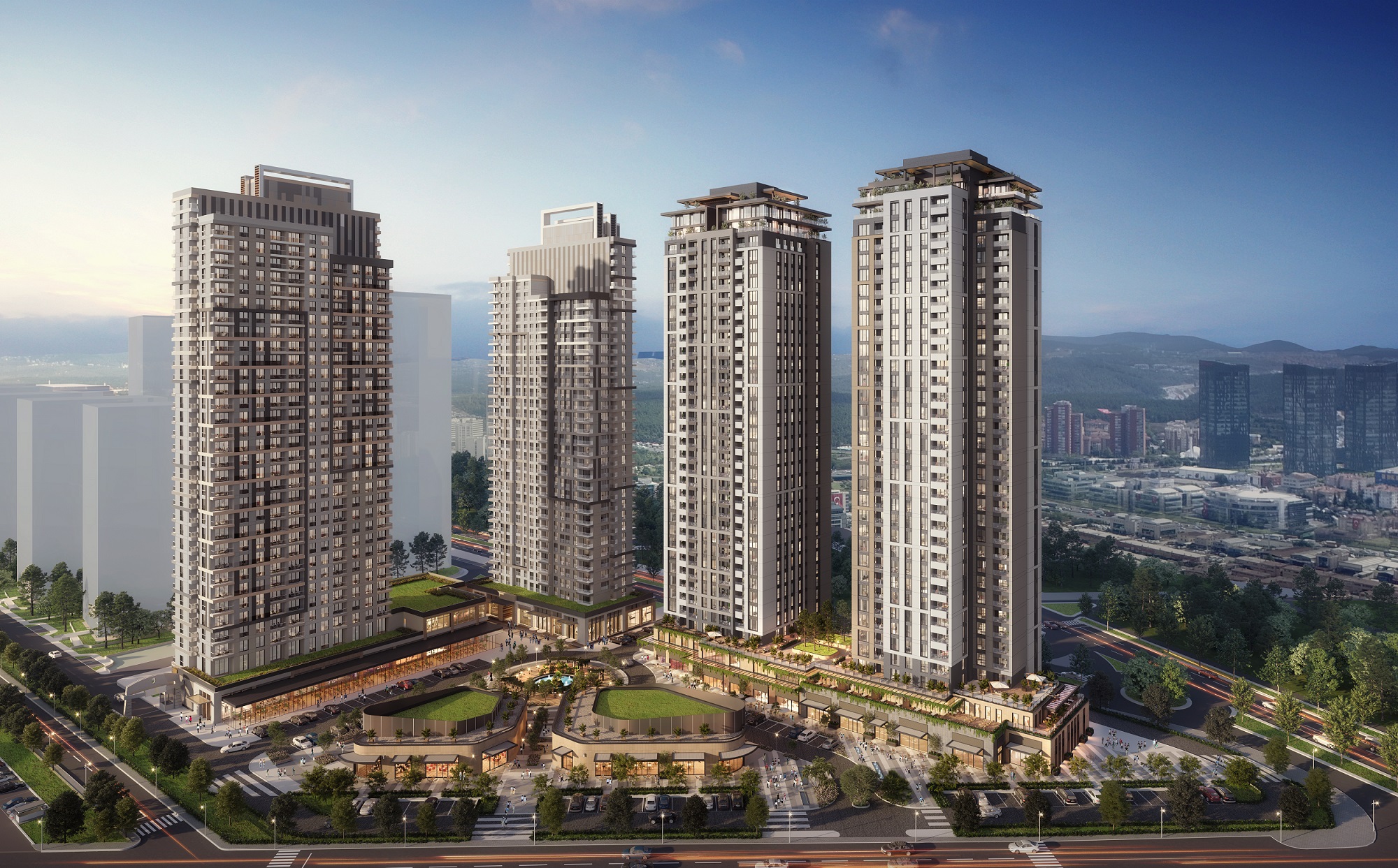 Off-Plan Umraniye Apartments-  Tower Residences