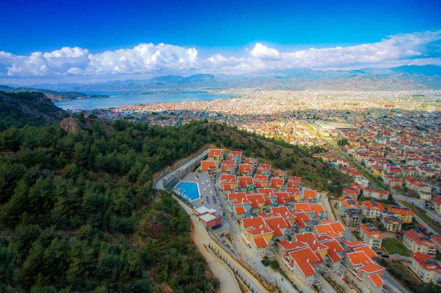 2-Bed Fethiye Apartment- Backed by Forest