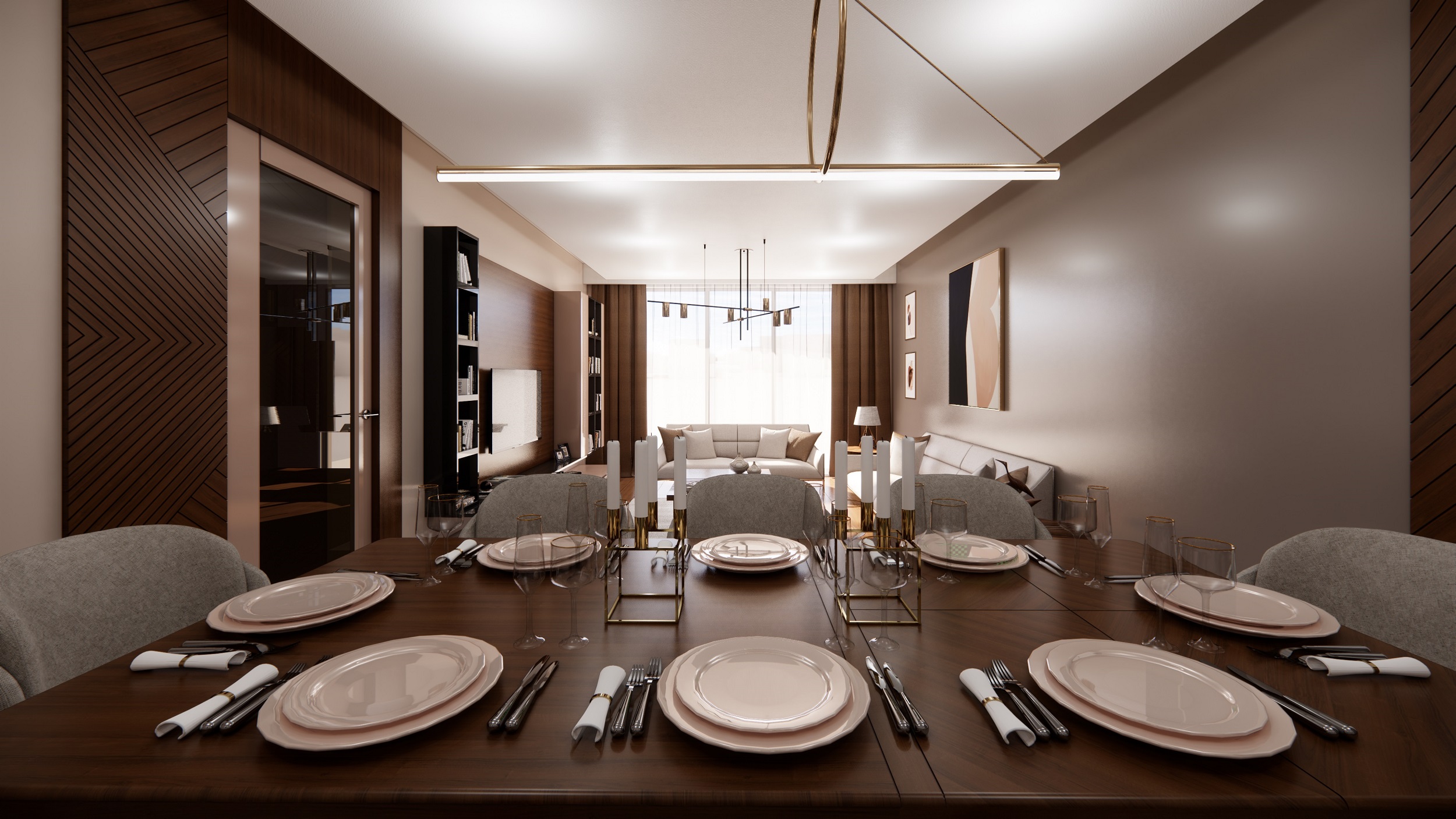 Sea View Buyukcekmece Apartments- Dining Area