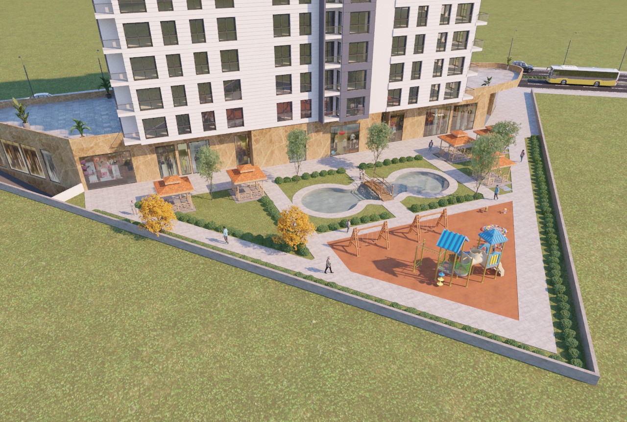 Off-Plan Smart Homes in Bahcesehir-Communal Gardens