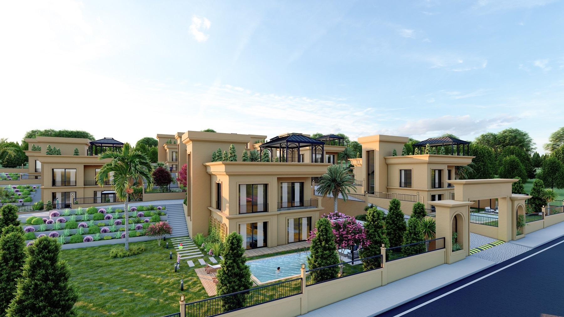 Off-Plan Arnavutkoy Villas - Walled Complex