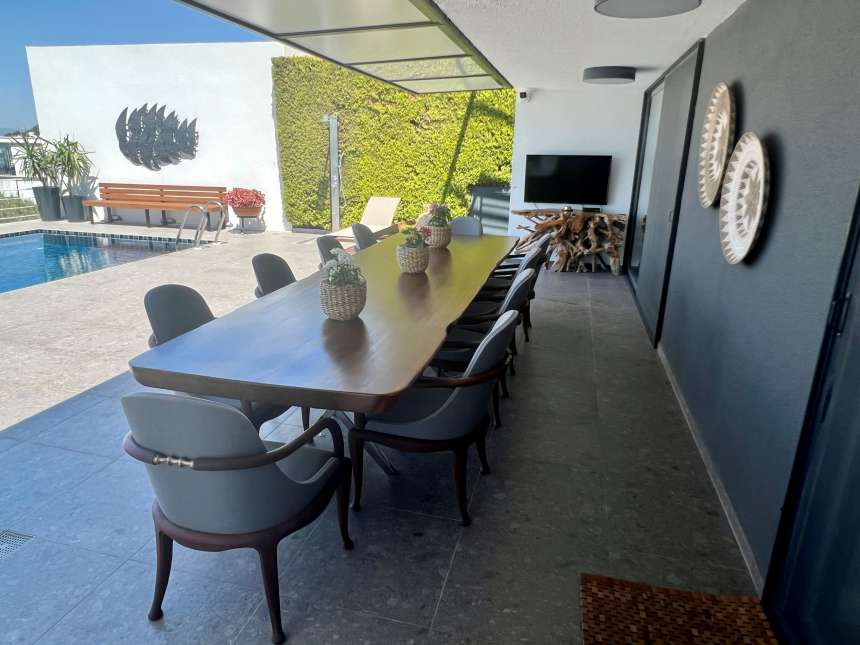 4-Bed Yalikavak Villa- Outdoor  Diner