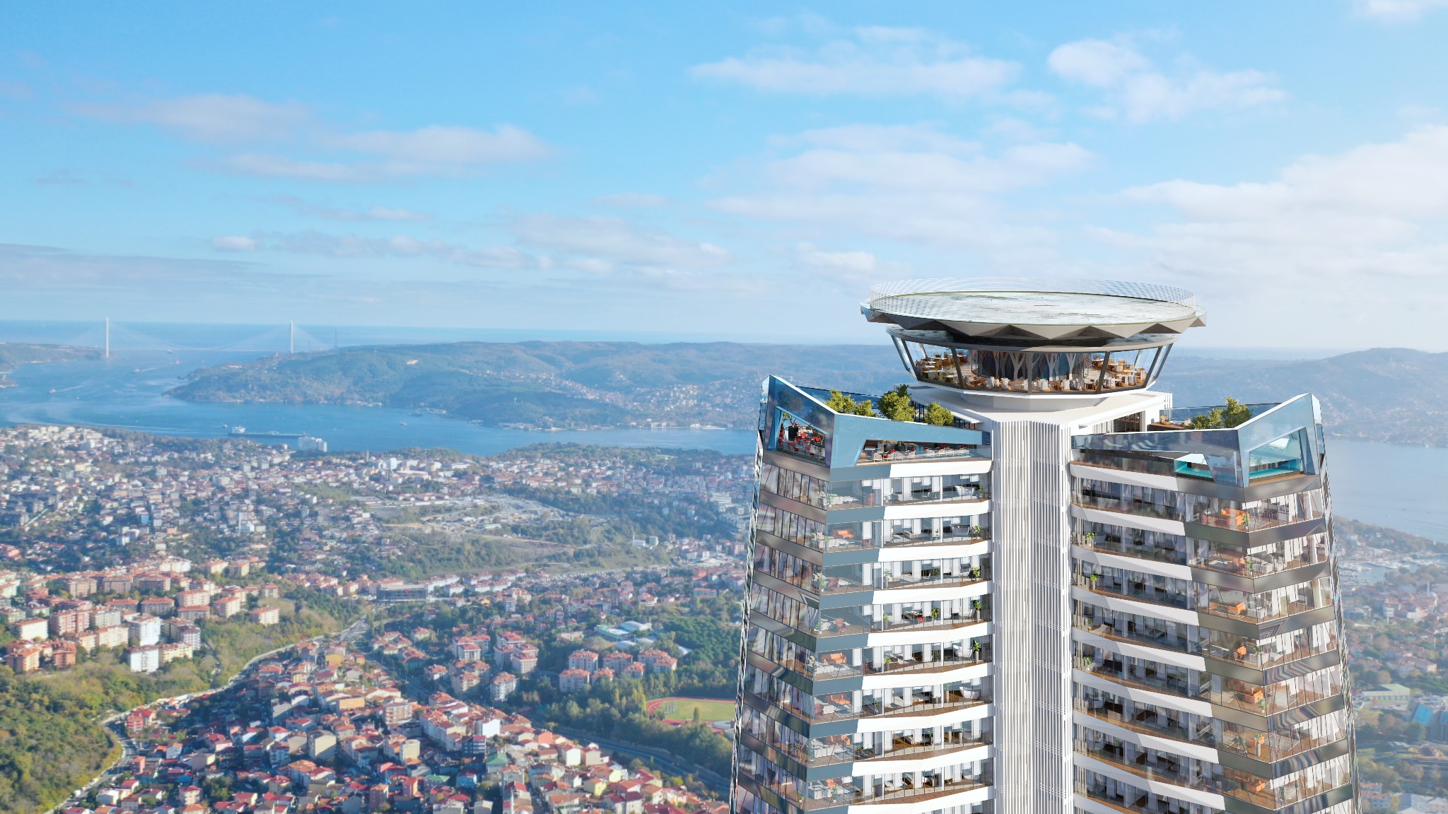 Off-Plan Maslak Apartments- Bosphorus View