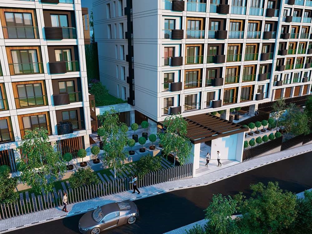 New Istanbul Apartments-Walled Complex