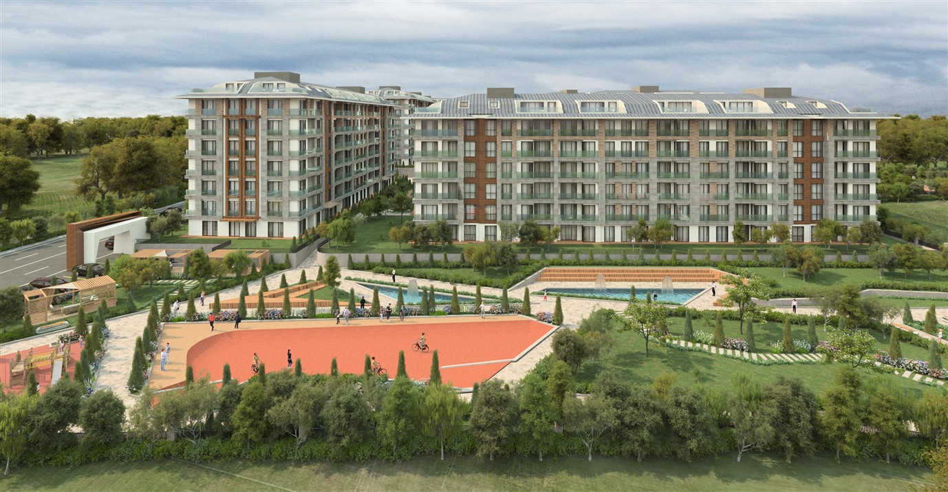 Off-Plan Luxury Apartments- Zeytinburnu-Basketball Court
