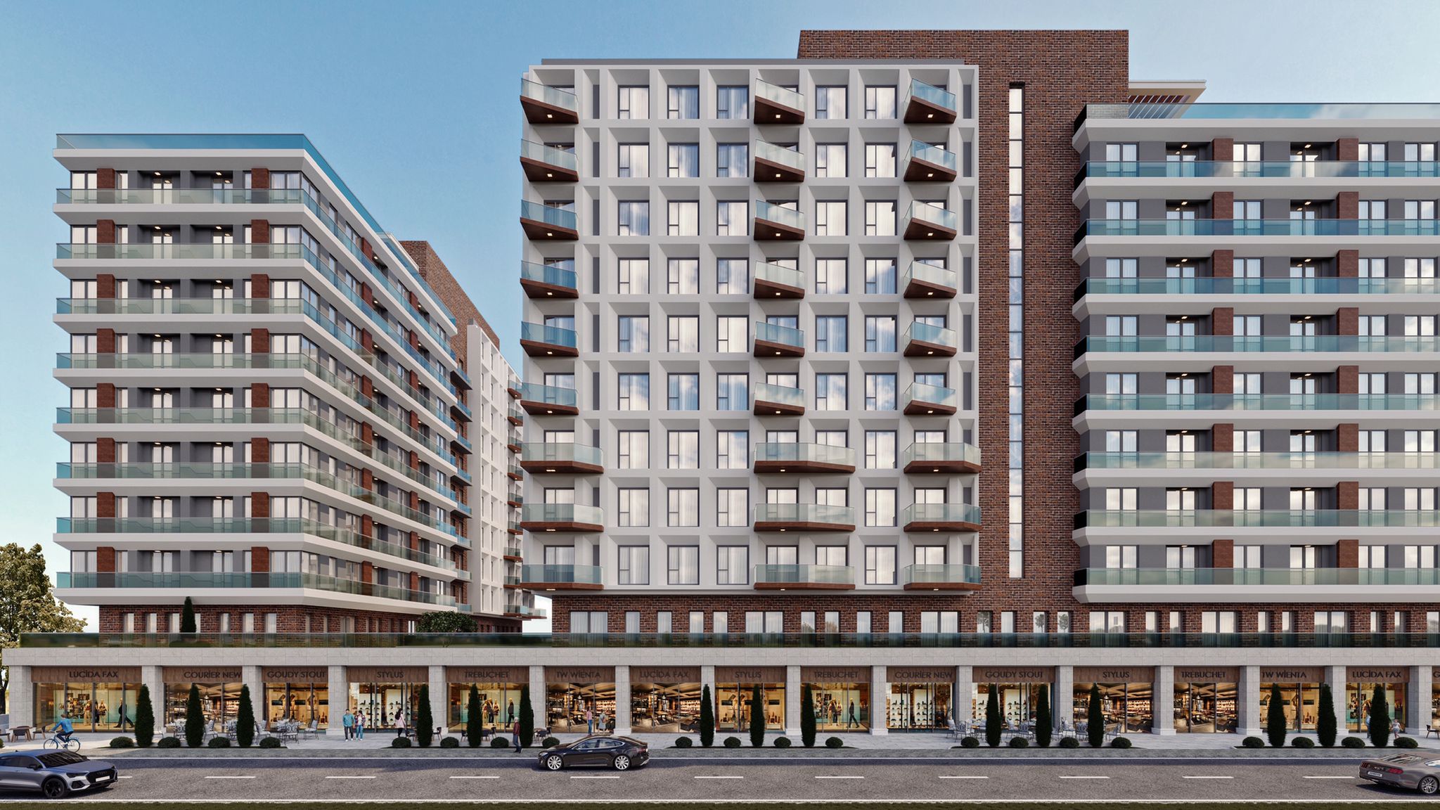 Off-Plan Beylikduzu Apartments- On-Site Shops