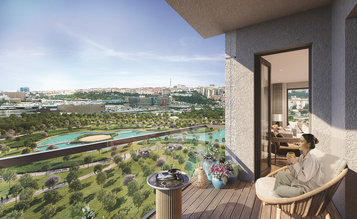 Off-Plan Zeytinburnu Apartments- Nature View Balconies