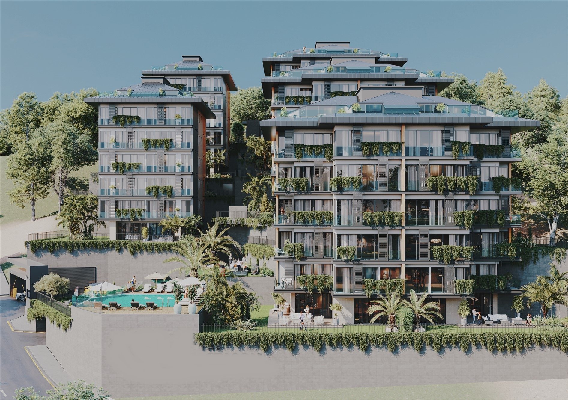 Off-Plan Uskudar Apartments- Walled Complex