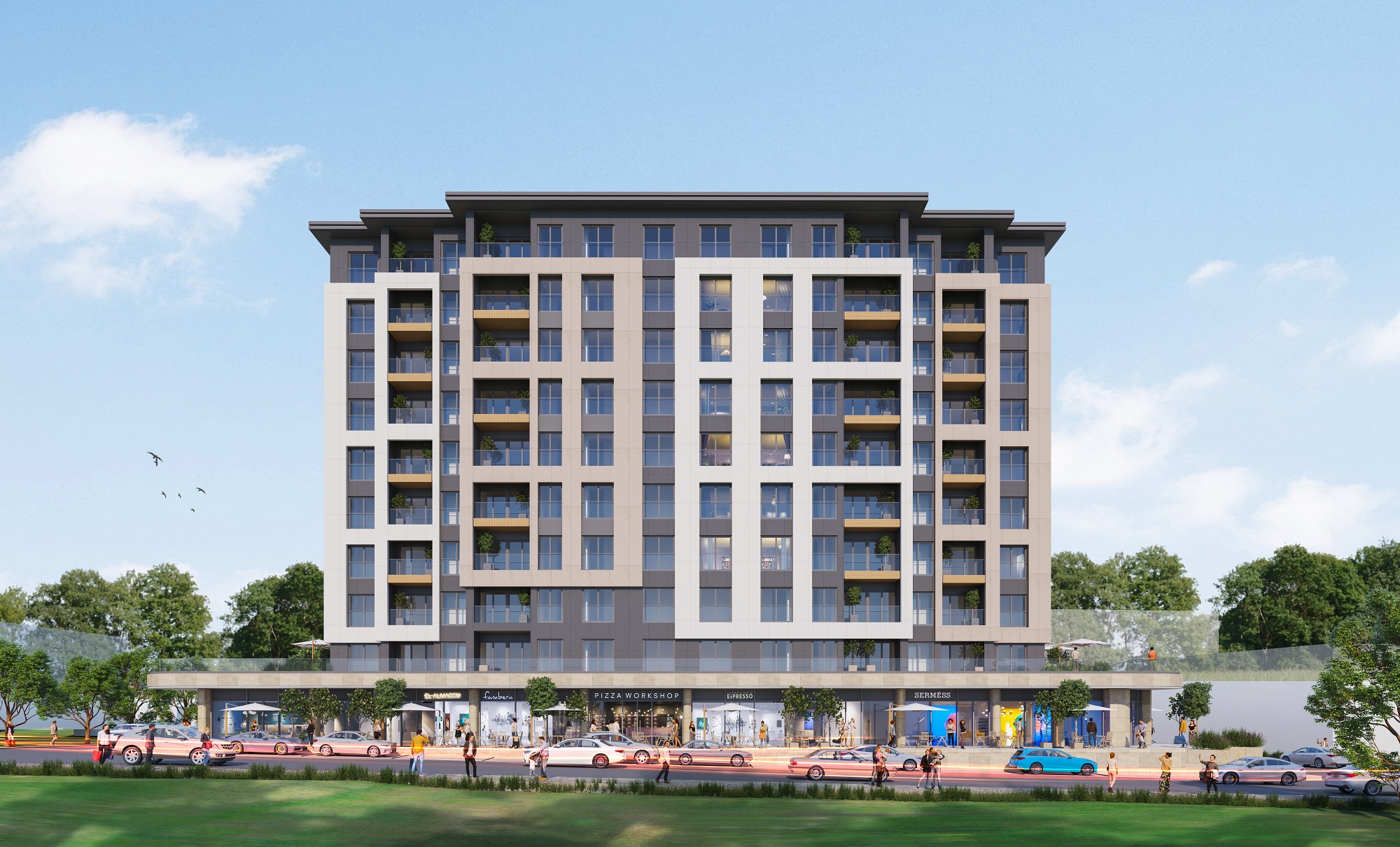 	 Off-Plan Modern Apartments- Zeytinburnu-Shops