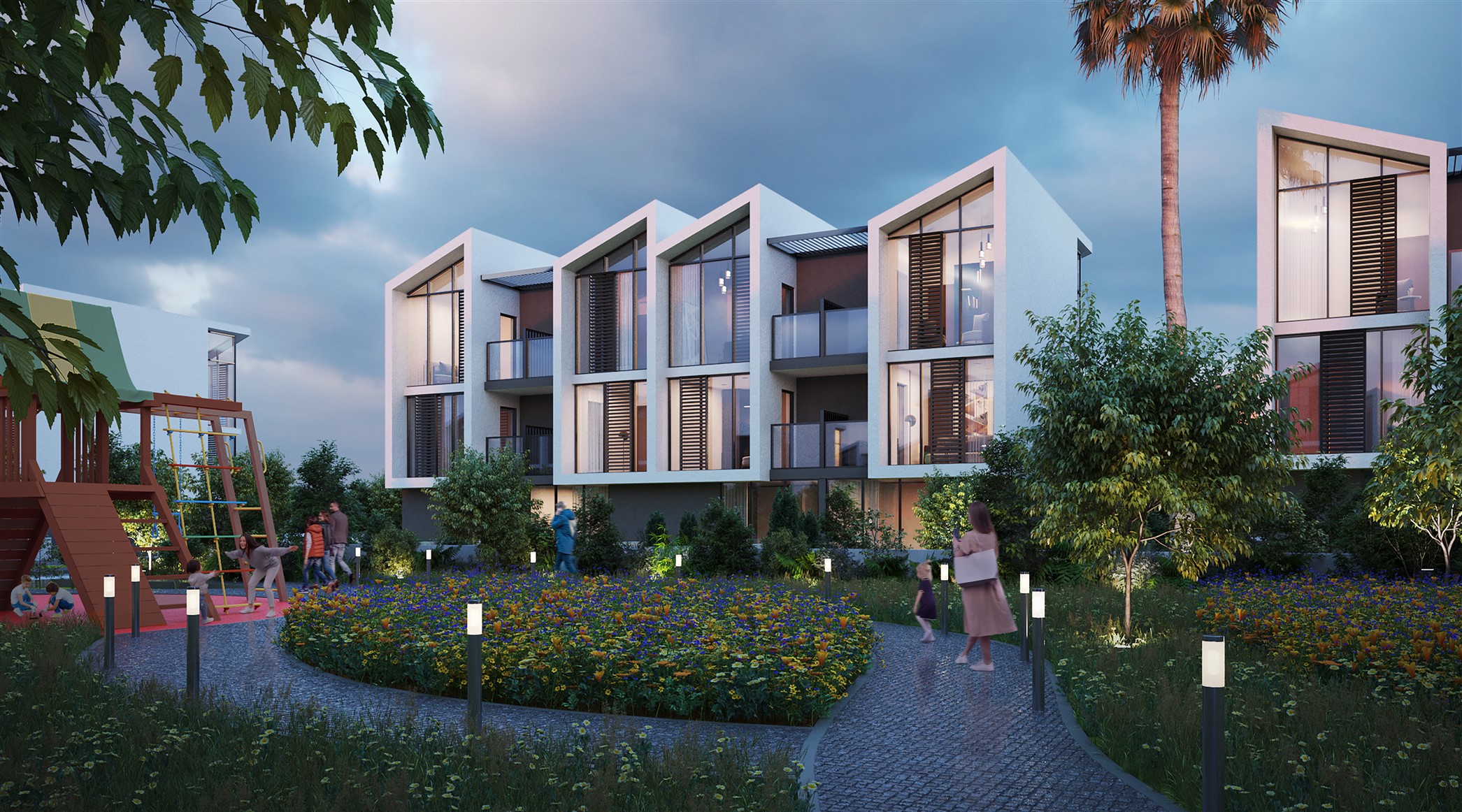 	 Smart Home Bahcesehir Luxury Villas - Private terrace and gardens