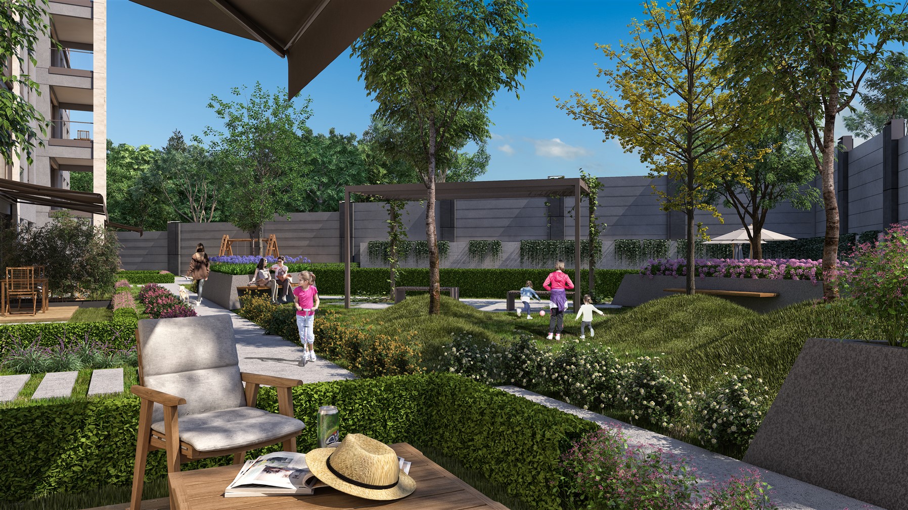 	 Stylish Modern Istanbul Apartment - Communal areas-