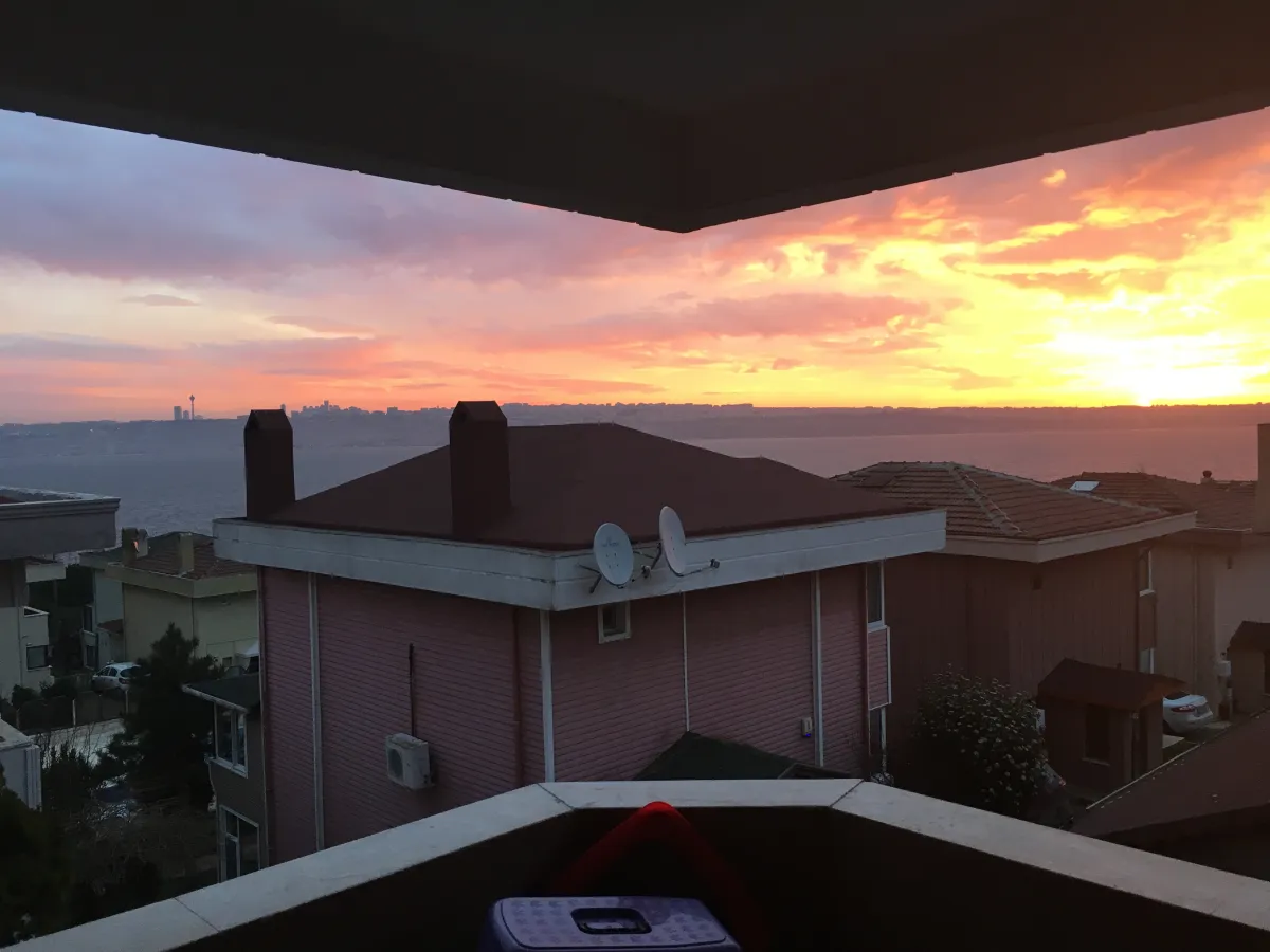 	 Istanbul Luxury Villa For Sale - Stunning Balcony Views