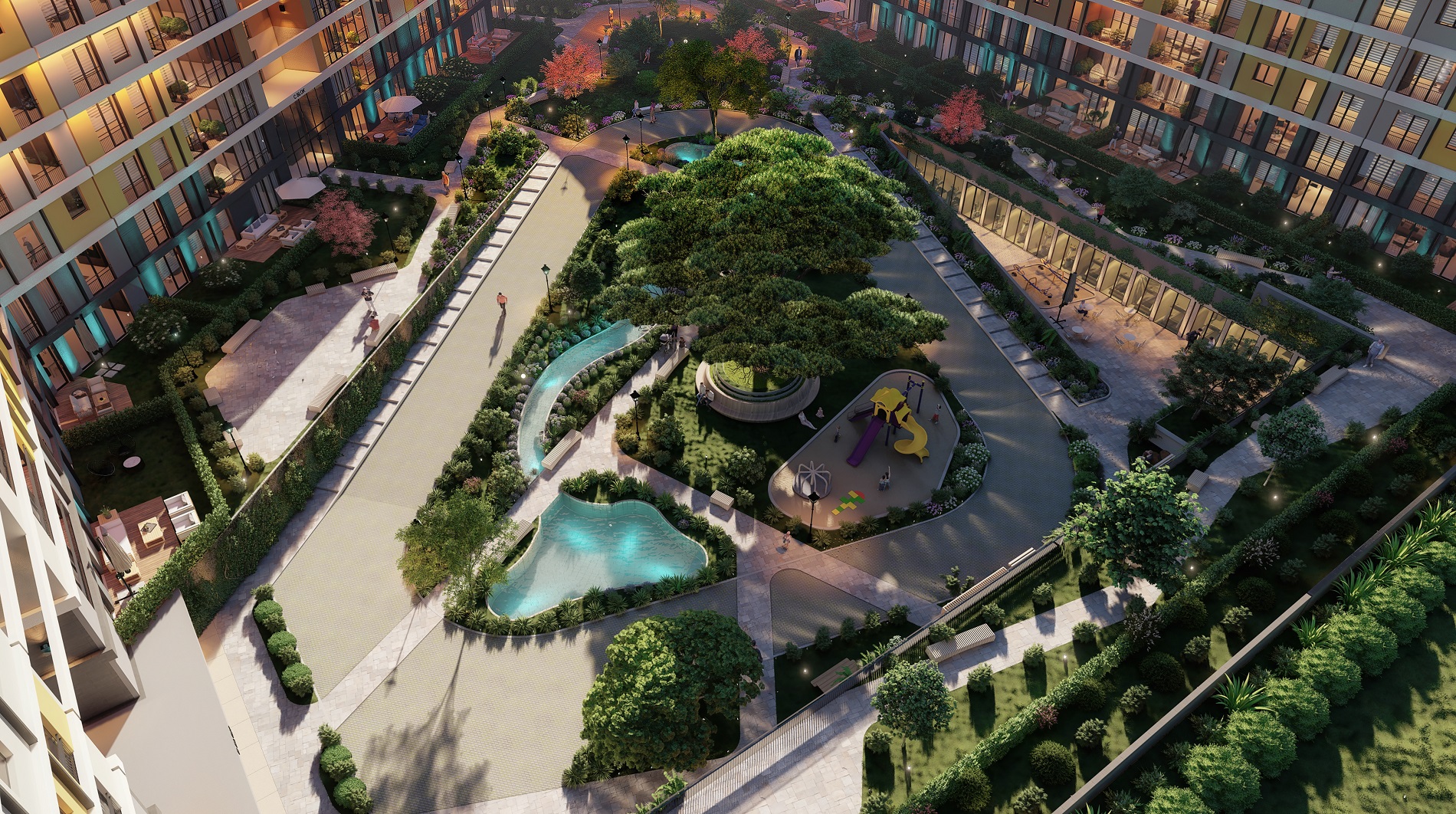 	 Istanbul Pendik Apartments - Modern Communal Areas