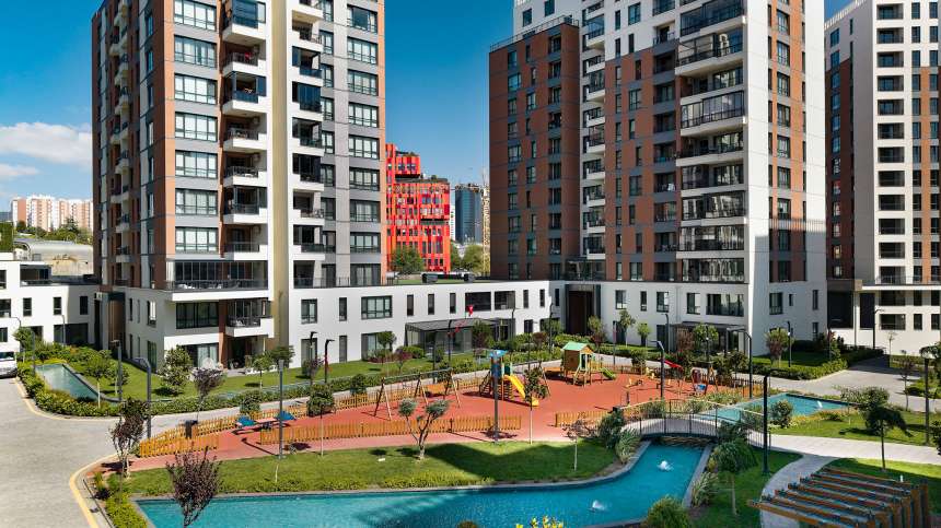 Kartal Apartments For Sale in Istanbul Asian Side - A stylish complex