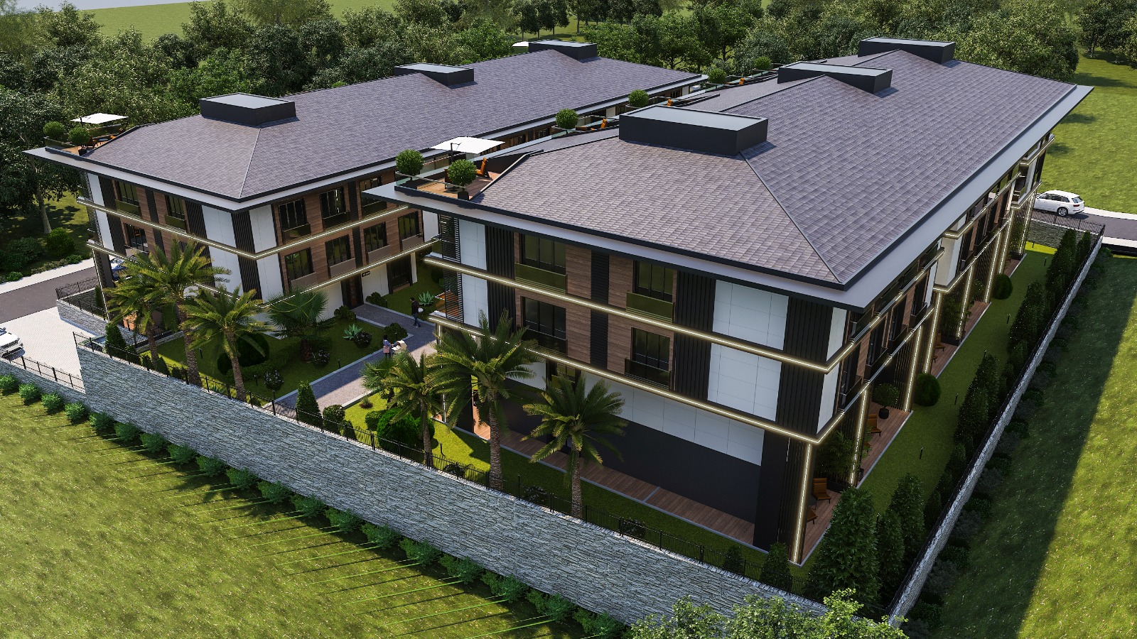 	 Beylikduzu Low-Rise Apartments - Modern Design Homes