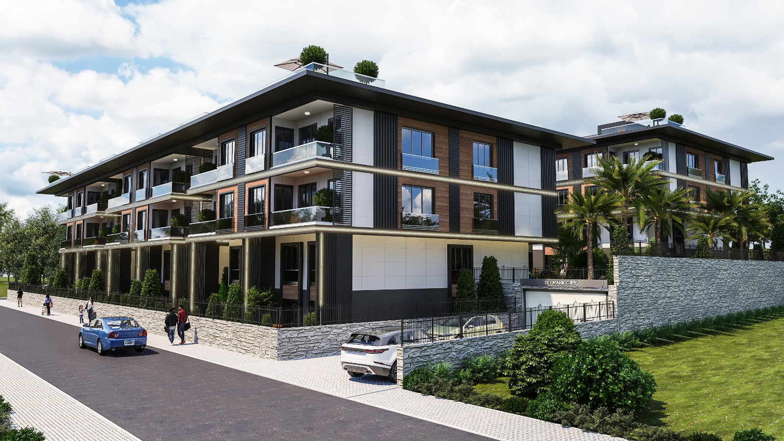 Beylikduzu Low-Rise Apartments - Spacious Balconies