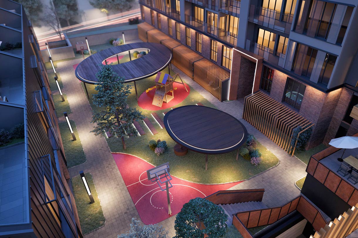Off-Plan Atasehir Apartments- Communal Areas