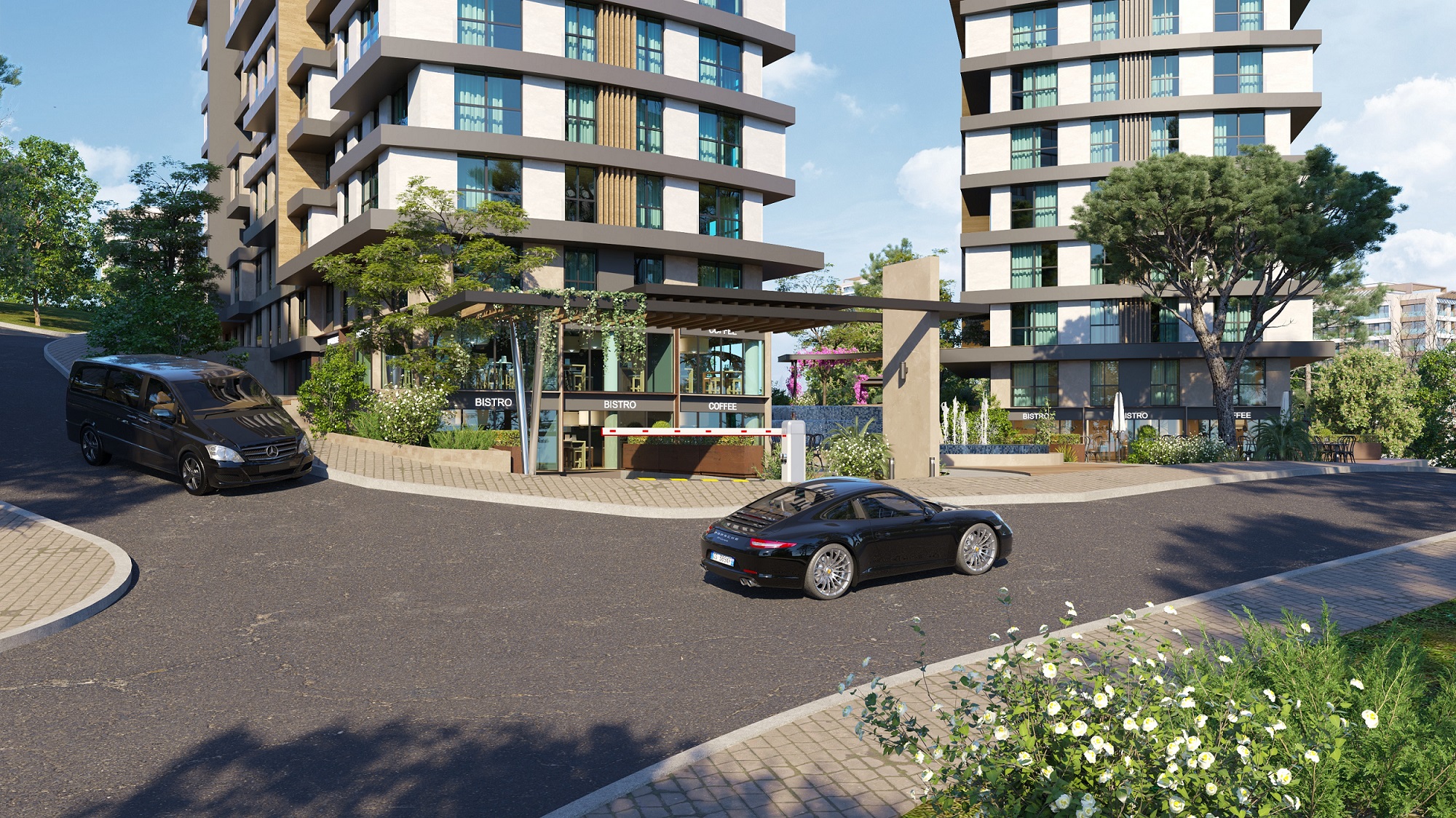 Off-Plan Kagithane Apartments-On-site Shops
