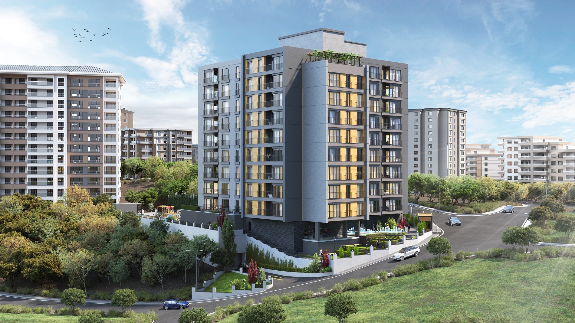 Off-Plan Kagithane Apartments- Boutique Complex
