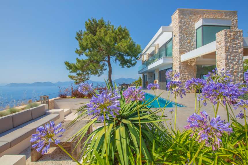 3-Bed Faralya Villa- Private Plot