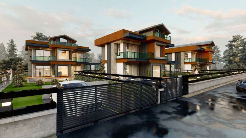 4-Bed Calis Villas- Private Driveway