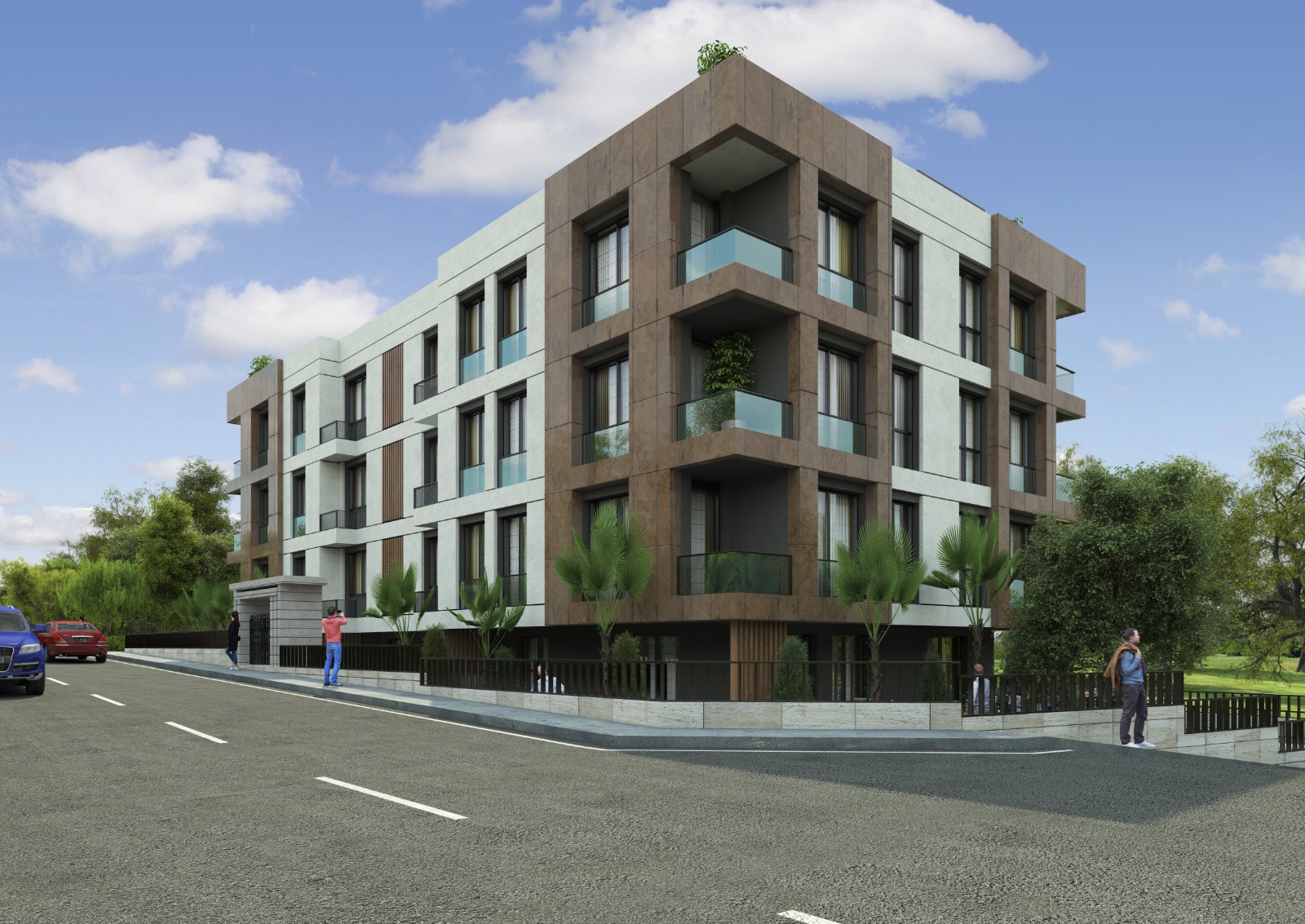 Nearing Completion Beylikduzu Apartments- Low Rise Block