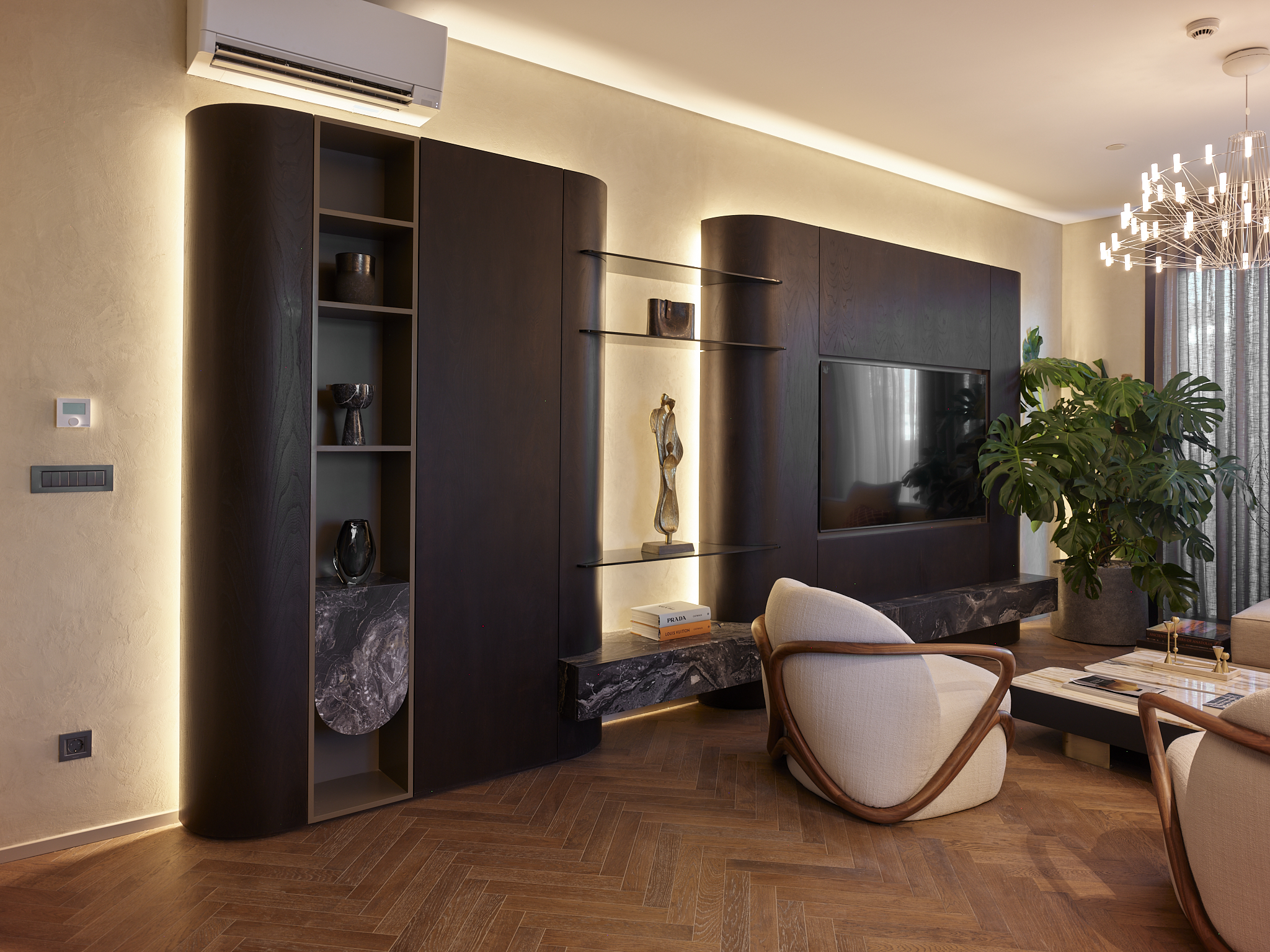 Off-Plan Bahcelievler Spa Apartments - Living space