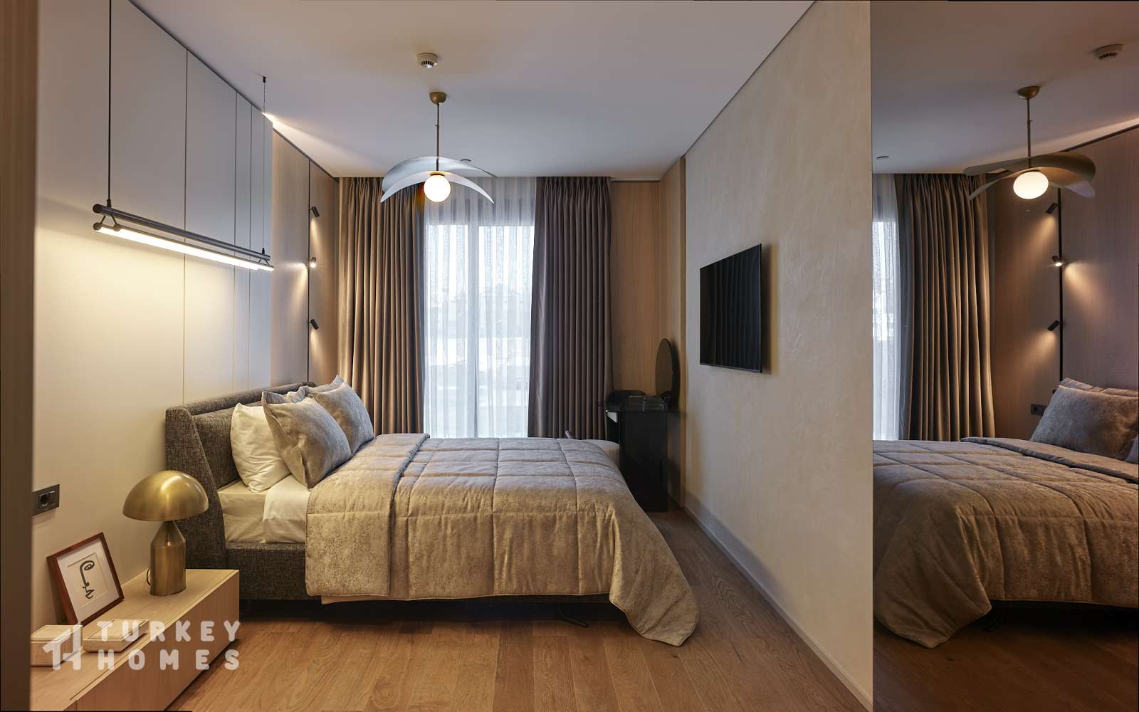 Off-Plan Bahcelievler Spa Apartments - Double bedroom