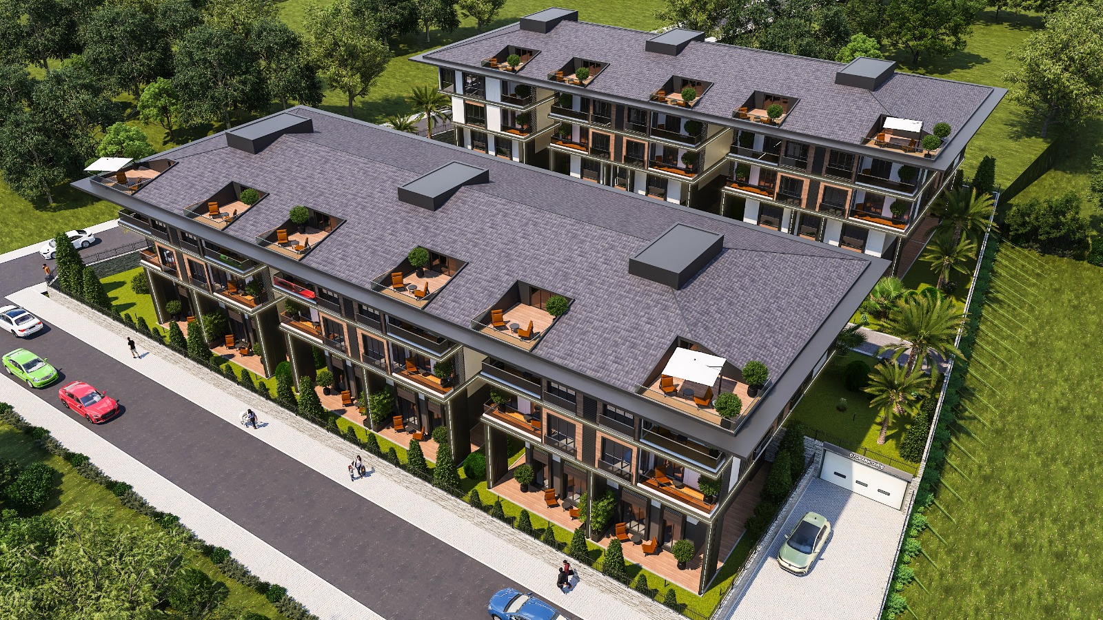 Stunning Istanbul Property For Sale- Arial view