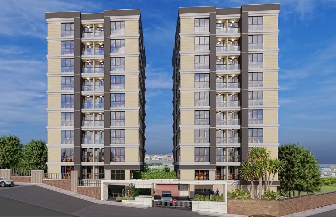 Desirable Modern Apartments For Sale In Eyup - Front view