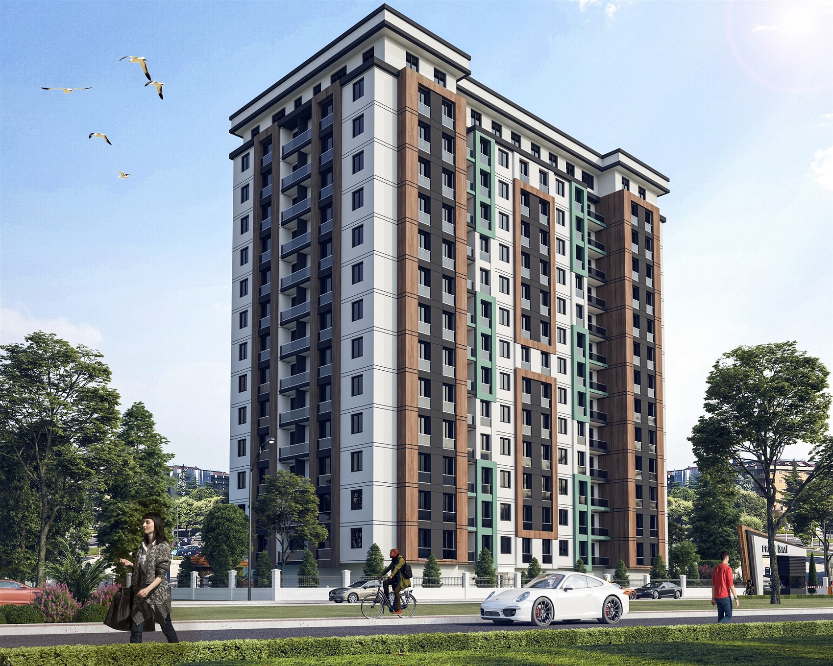 Modern Off-Plan Istanbul Property For Sale -  View from the exterior