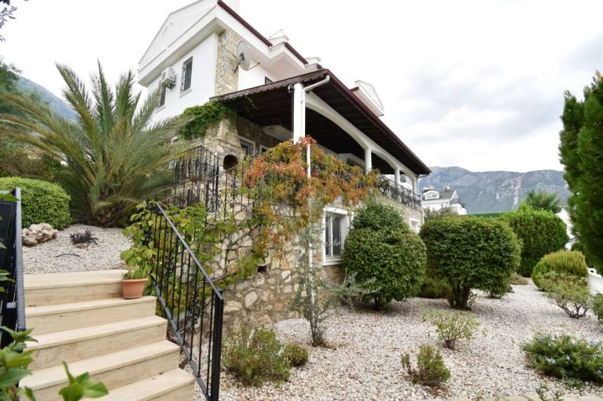 Beautiful Fethiye Villa and Guest House For Sale - Easy to maintain gardens