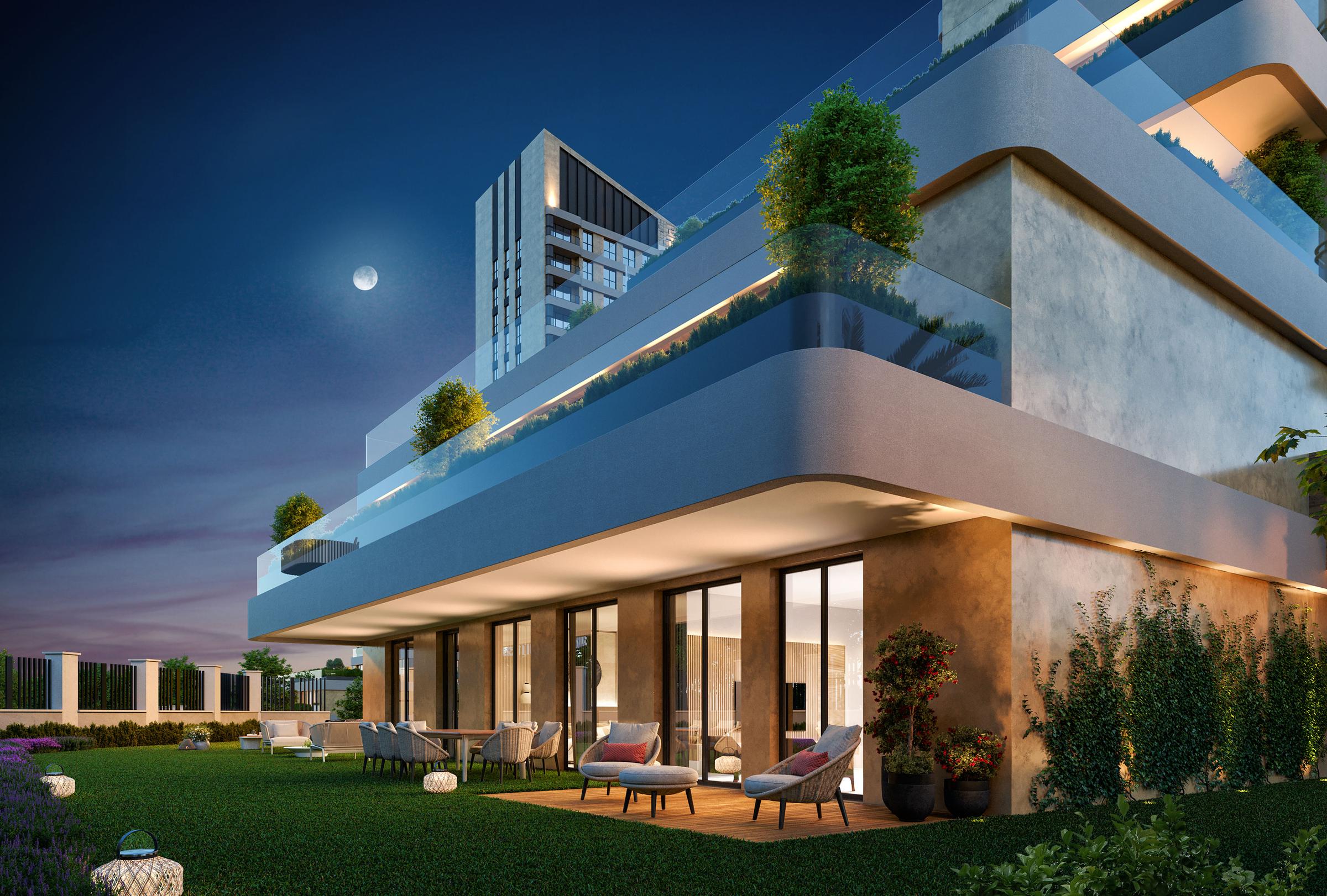 Luxury off plan Istanbul Property For Sale - Modern seating areas