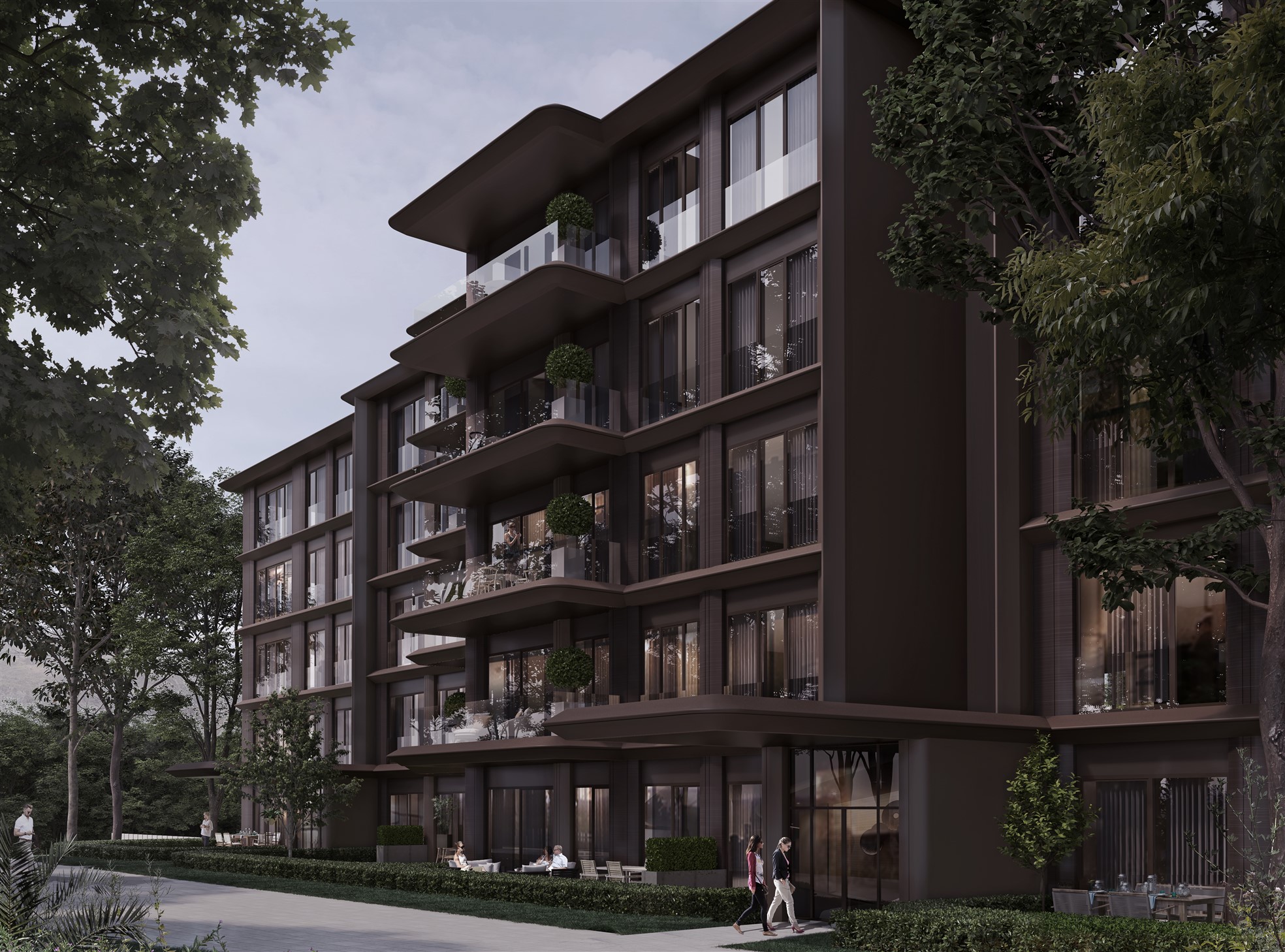 Desirable off plan Istanbul Property For Sale in Eyup - Entrance of complex