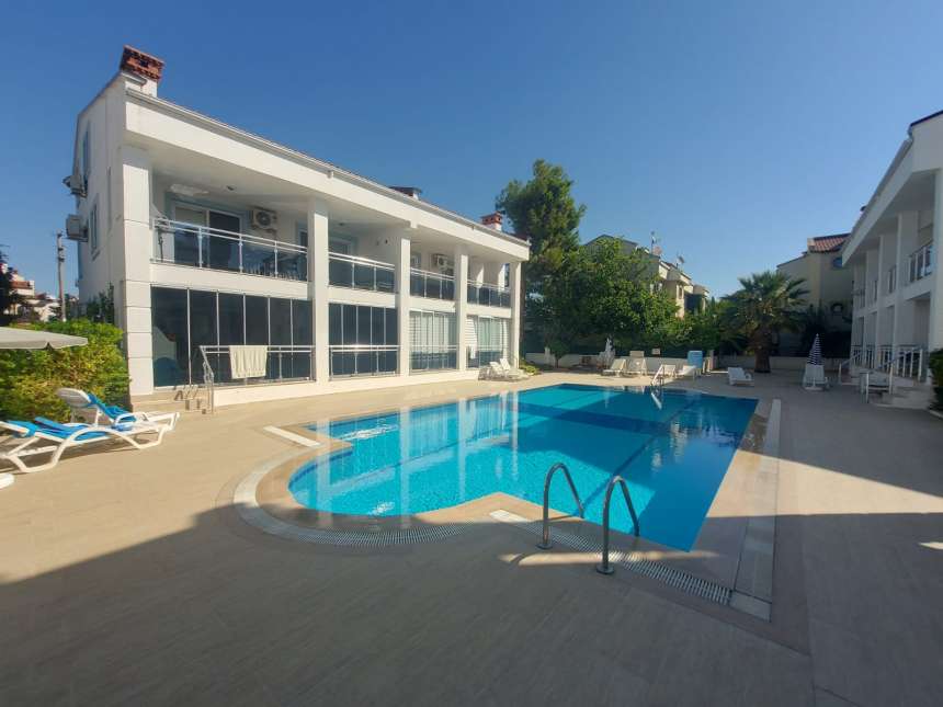 Spacious Apartments In Fethiye For Sale - Large communal pool and terraces