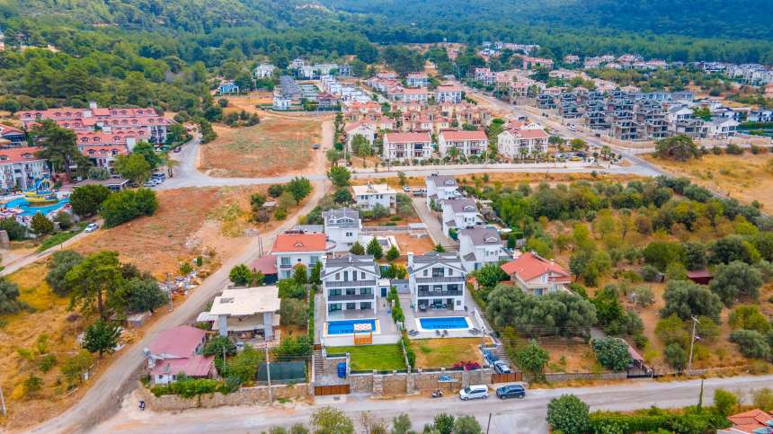 Immaculate Fethiye Detached Villa In Ovacik With A Private Pool For Sale -Area View