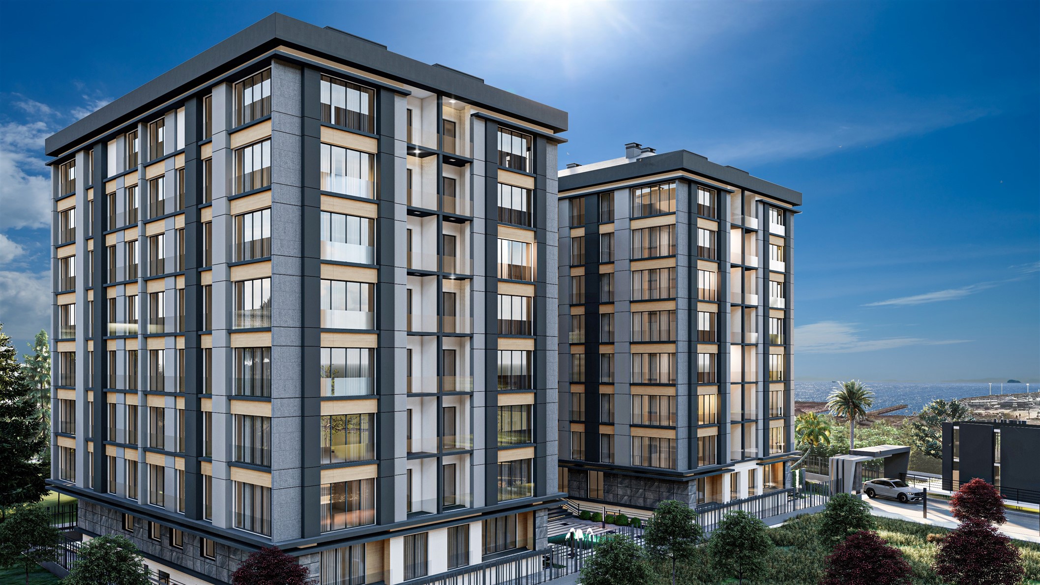 Stunning Asian Istanbul Properties For Sale - Main View of complex