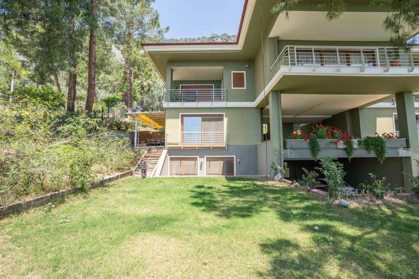 Stunning Garden Duplex Apartment  in Gocek For Sale - Hillside apartment with stunning gardens