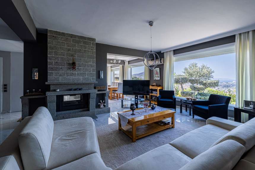 Unique Stone Bodrum Property Investment - Very spacious open-plan lounge