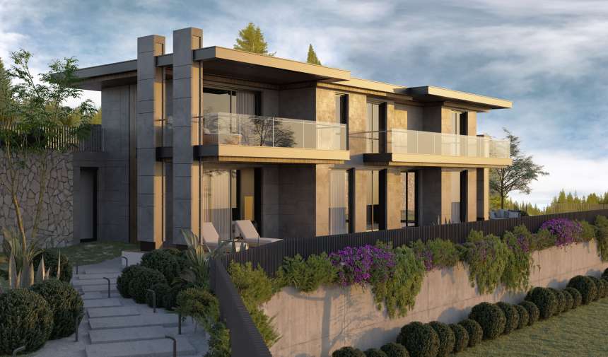 Beautiful Seafront Yalikavak Residences and Villas With Private or Communal Pools – Main view of villa