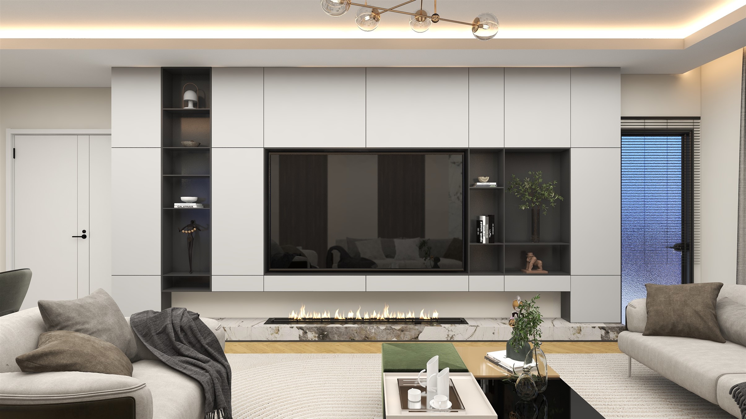 Off-Plan Luxury Smart Home Istanbul Property For Sale - Stylish lounge