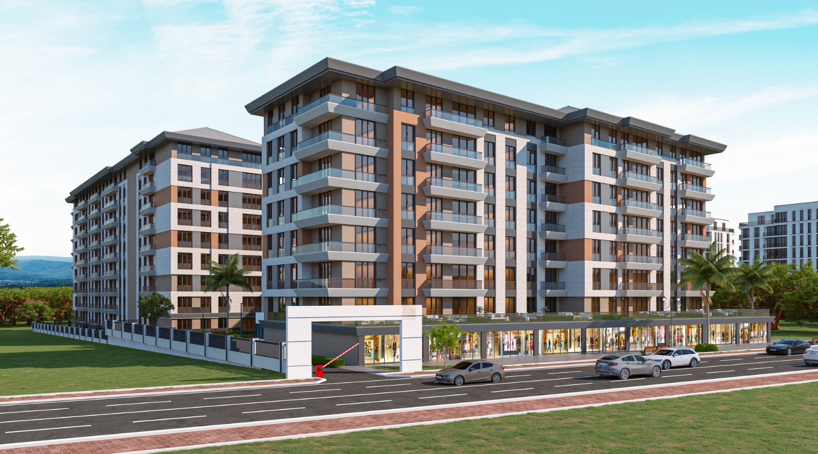 Modern Off-Plan Istanbul Apartment For Sale With 0% APR - Main view of apartment complex