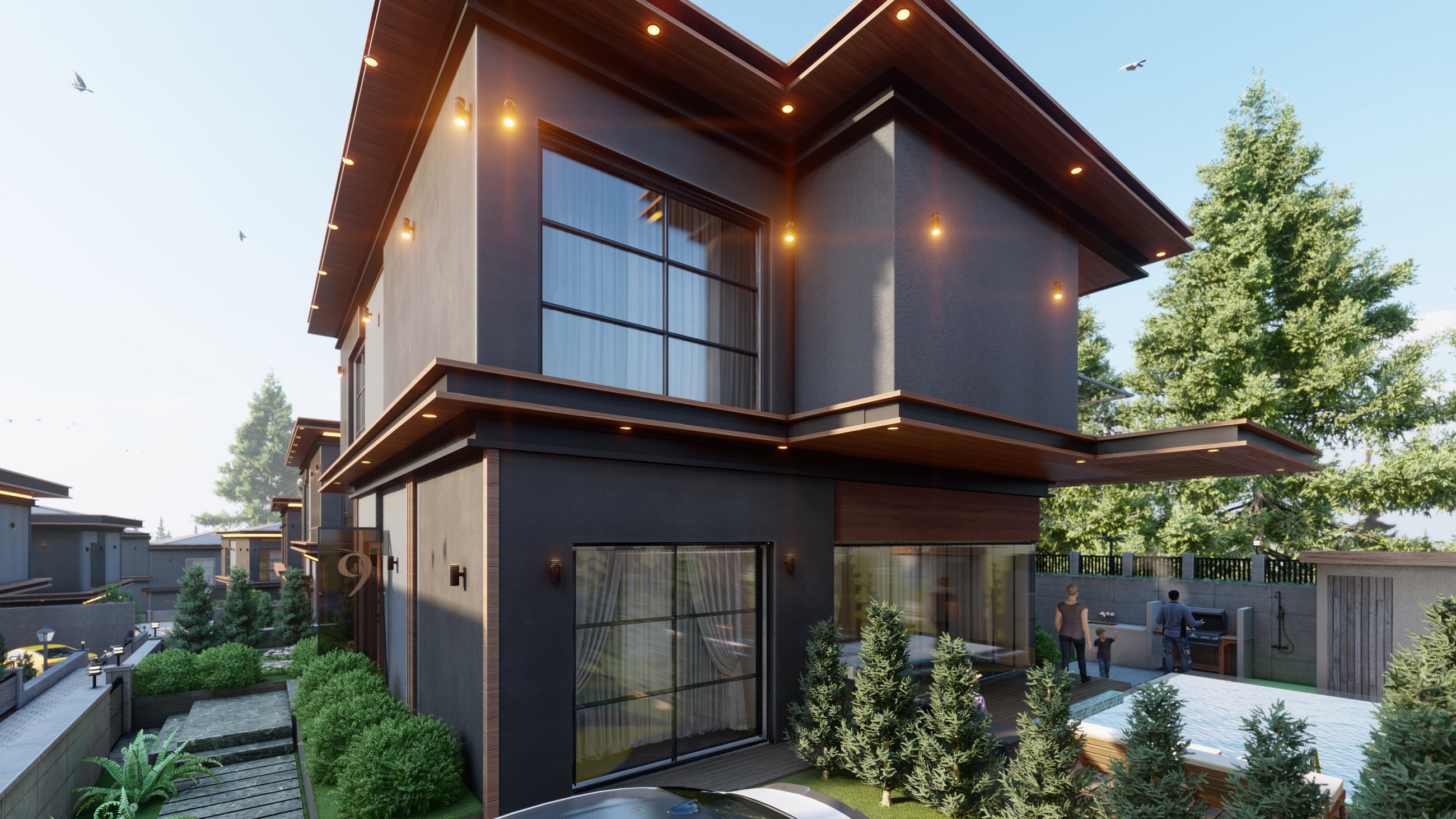 Desirable Off-Plan Istanbul Villas For Sale In Beykoz - Main view of villa