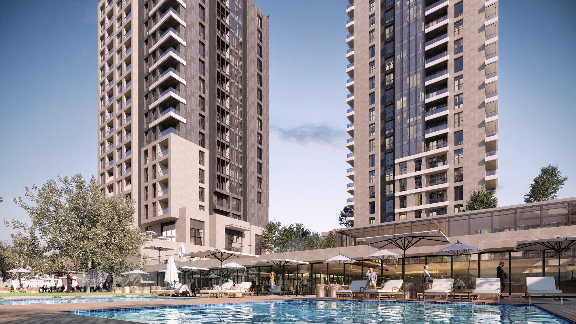 Superior Istanbul Apartments For Sale - Main view of apartment complex