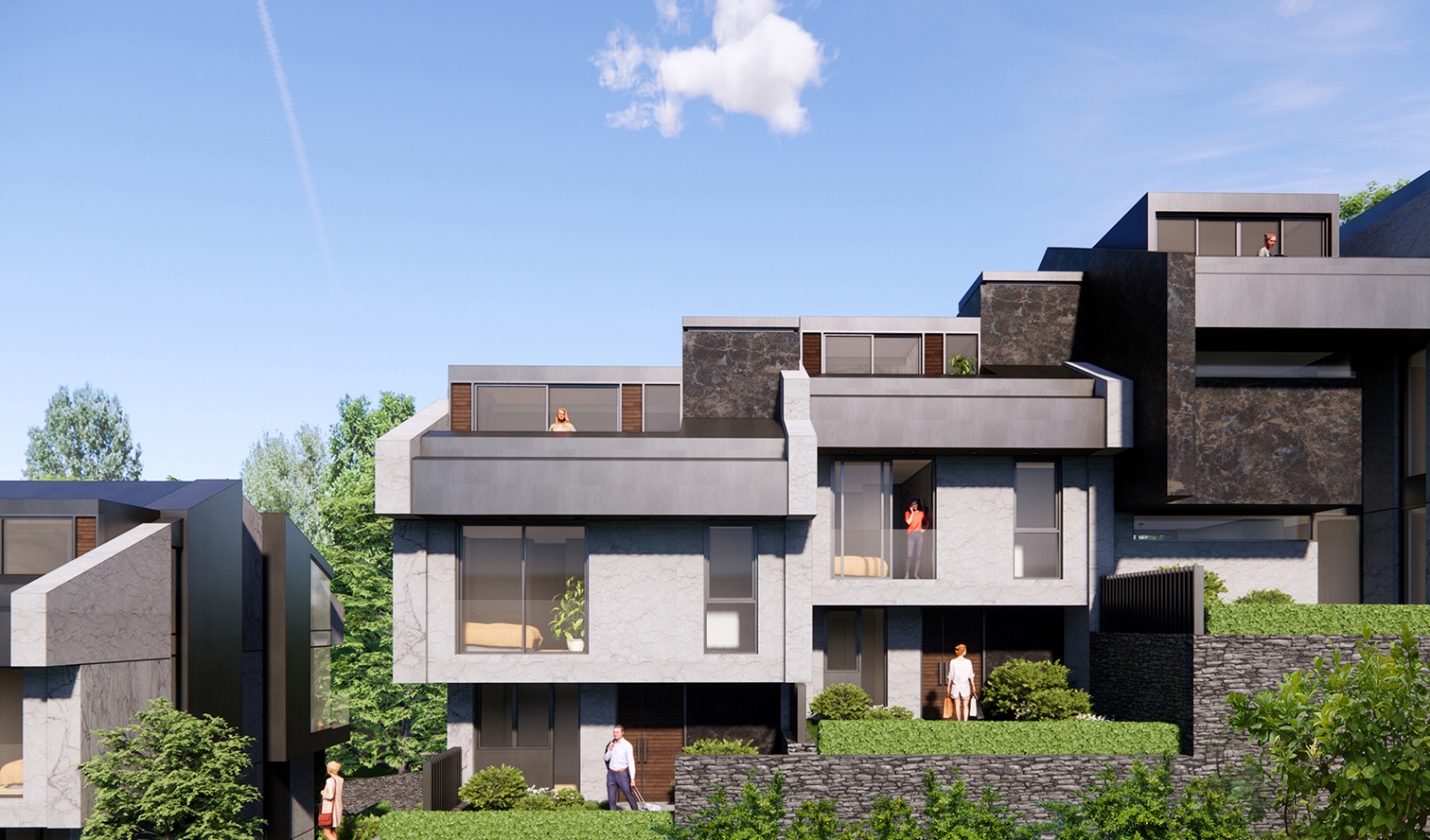 Desirable Forest View Villas In Istanbul For Sale - Beautiful villas with smart home system