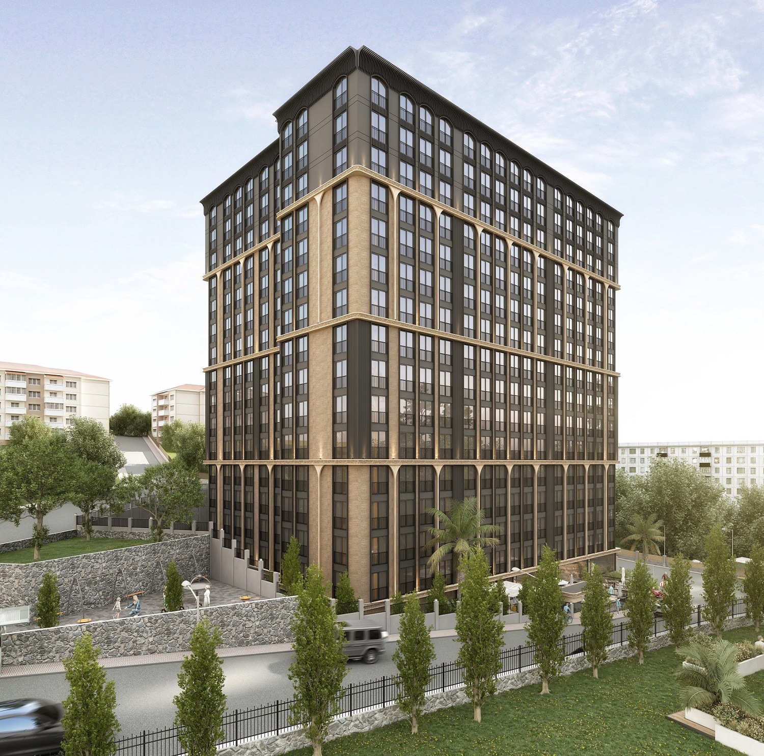 Desirable Istanbul Apartments for Sale in Kagithane - Ideally located within nature